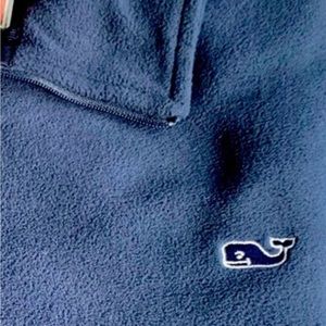 Vineyard Vines NWT men’s XXL 1/4 zip micro fleece. Navy. Whale logo